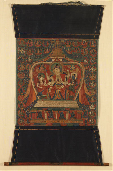 Datei:Ushnishavijaya in Stupa.jpg