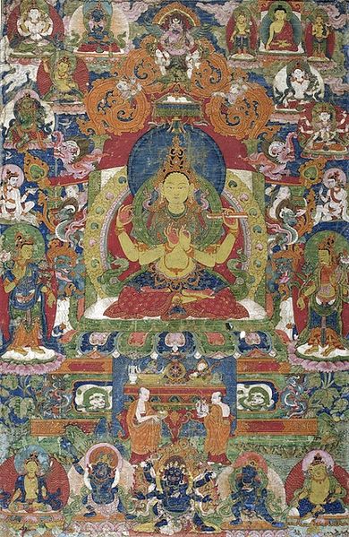 Datei:Thangka mit Prajnaparamita.jpg