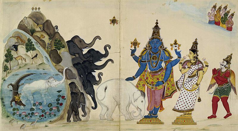 Datei:Gajendra moksha.jpg