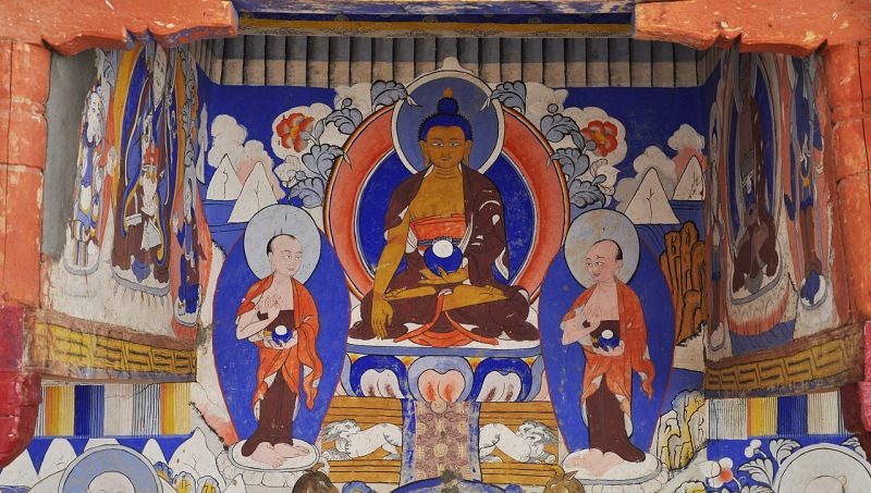 Datei:Tak Thog Gompa Buddha Paiting.jpg
