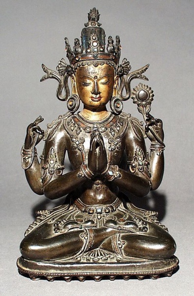 Datei:The Bodhisattva Shadakshari Lokesvara LACMA M.79.152.106.jpg