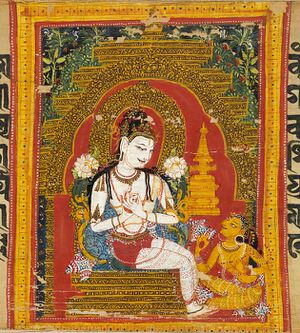 Astasahasrika Prajnaparamita Maitreya.jpg