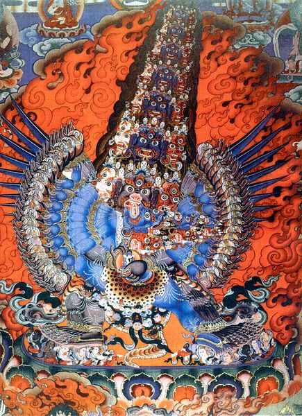 Datei:Tibetan blue Tara.jpg